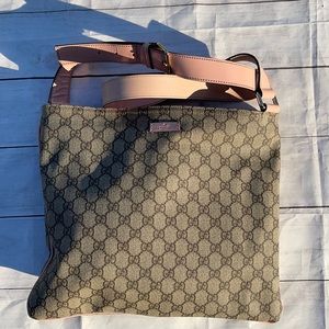 SOLD GUCCI Large Messenger Crossbody